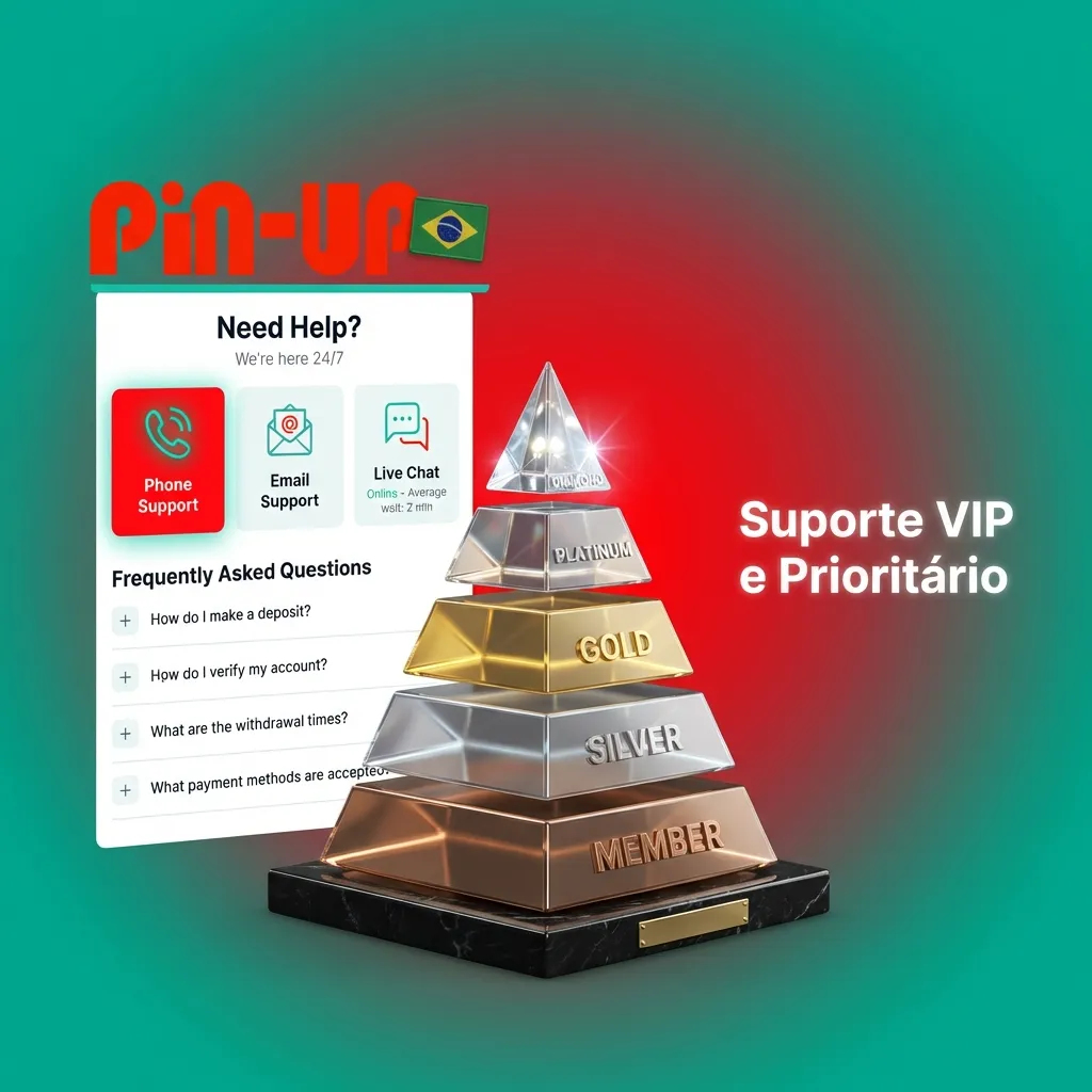 Suporte VIP com atendimento prioritário e gerente de conta pessoal exclusivo.